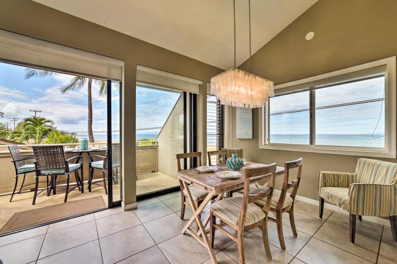 Ocean-View Kihei Condo With Pool Access! Luaran gambar