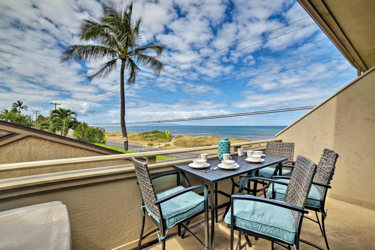 Ocean-View Kihei Condo With Pool Access! Luaran gambar