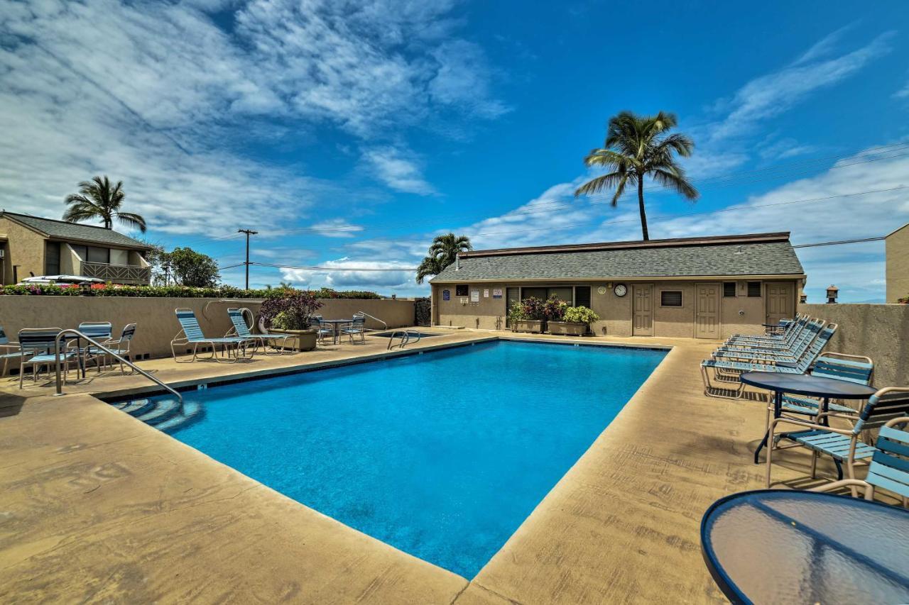 Ocean-View Kihei Condo With Pool Access! Luaran gambar